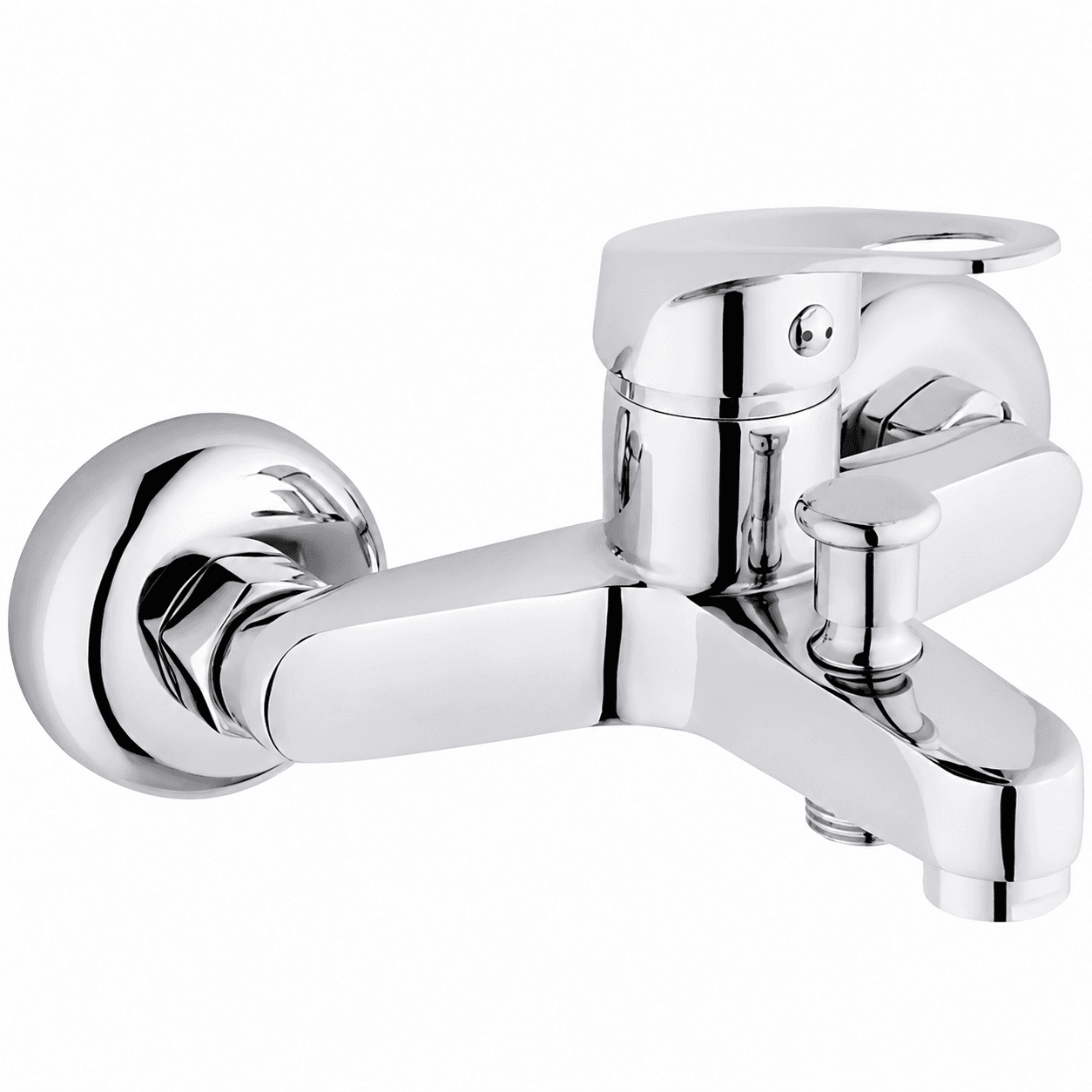 Purvex Home Mix Banyo Bataryası - Pirinç Gövde Krom Kaplama Aç-Kapa Banyo Musluğu (48 Ay Garantili) 2
