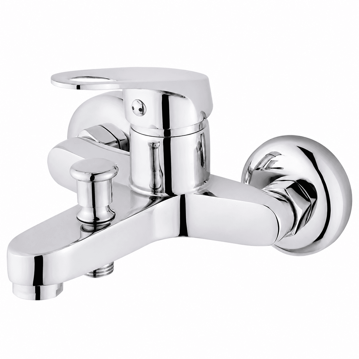 Purvex Home Mix Banyo Bataryası - Pirinç Gövde Krom Kaplama Aç-Kapa Banyo Musluğu (48 Ay Garantili) 3
