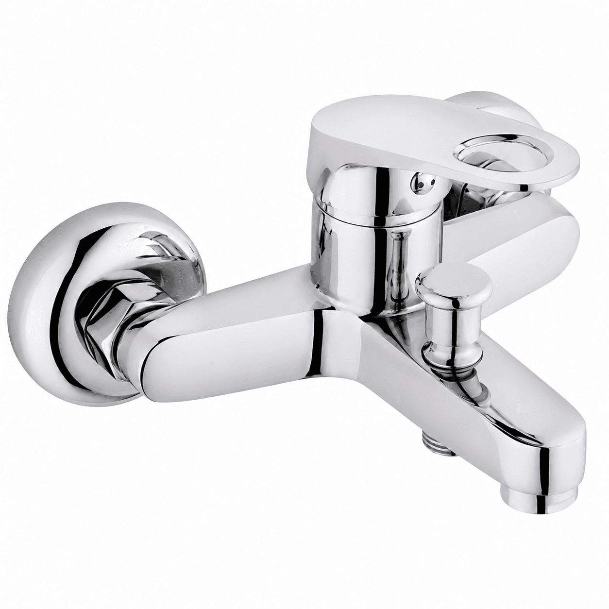 Purvex Home Mix Banyo Bataryası - Pirinç Gövde Krom Kaplama Aç-Kapa Banyo Musluğu (48 Ay Garantili) 4