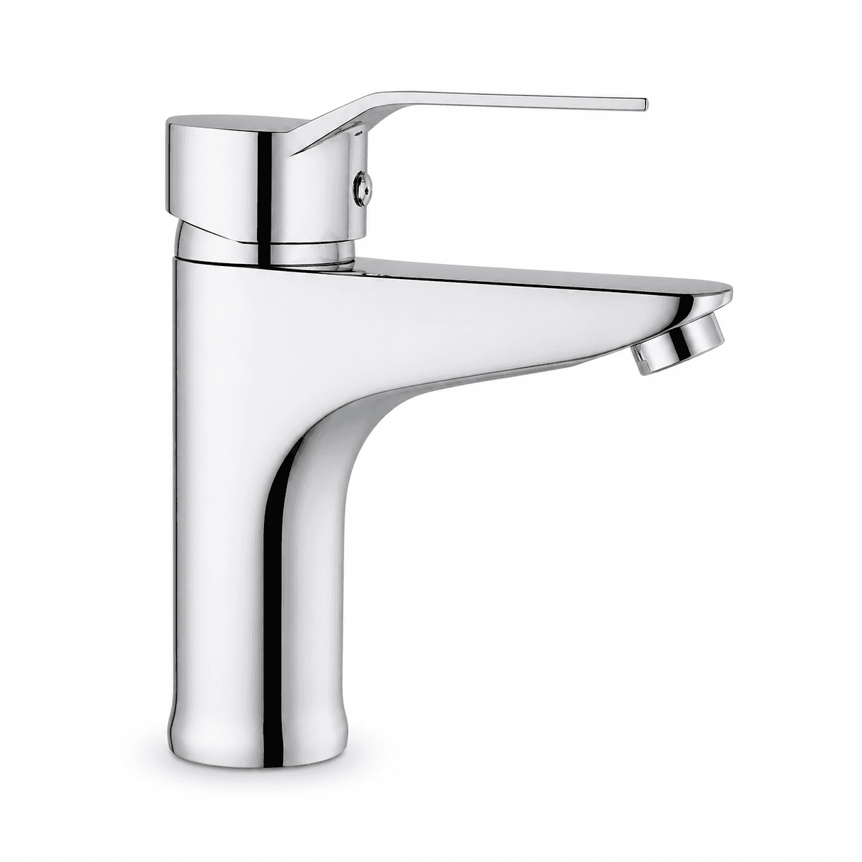 Spektra Yüksek Lavabo Bataryası - Çanak Lavabo İçin Uzun Musluk, Krom Kaplama Pirinç Gövde Lüks Banyo Bataryası 2