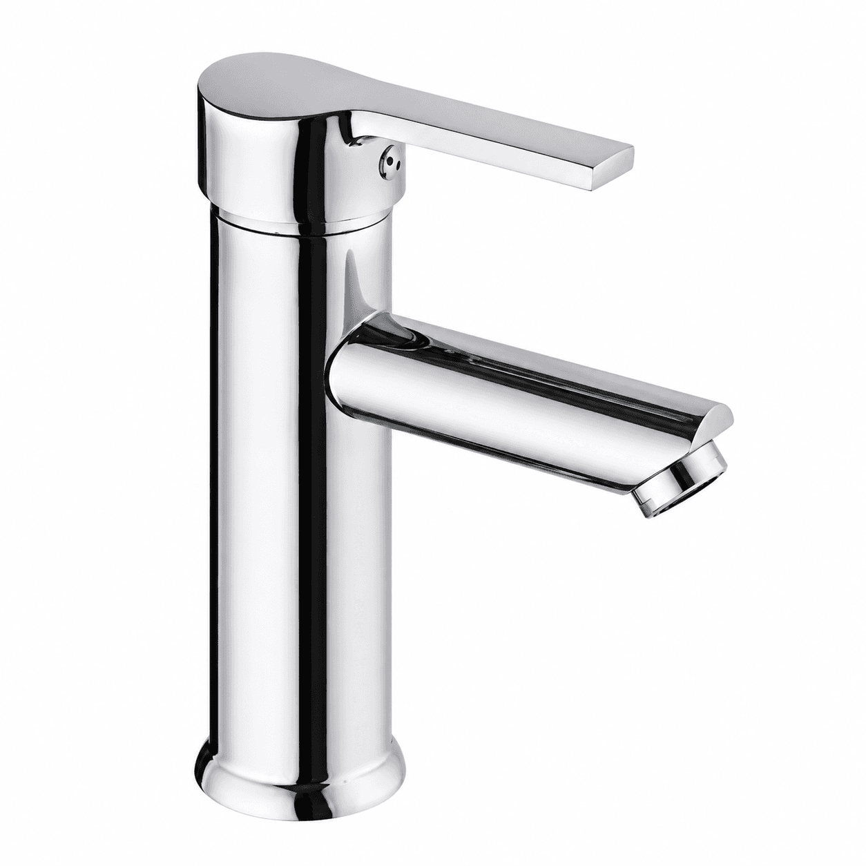 Delta Kompakt Lavabo Bataryası – Tek Kollu Banyo Armatürü, Krom 3