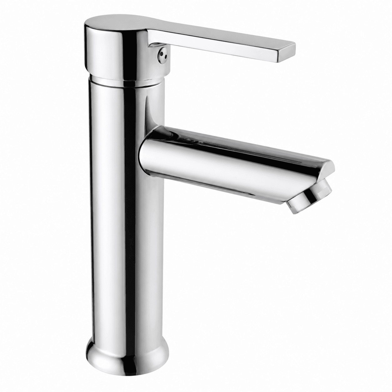 Delta Kompakt Lavabo Bataryası – Tek Kollu Banyo Armatürü, Krom 4