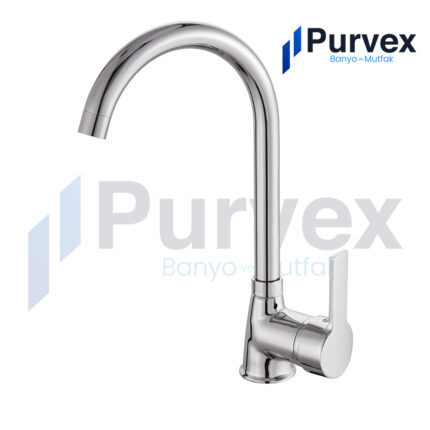 Delta Mutfak Evye Bataryası | Krom Kaplama Bakır Gövde